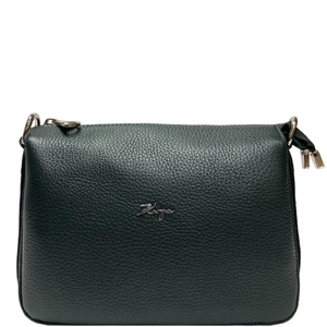 Женская сумка Karya из натуральной кожи 5069-030 зеленого цвета, Зелёный