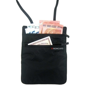 Дорожній гаманець на шию Roncato Travel Accessories 409040, Чорний