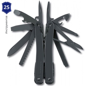 Складной нож Victorinox SwissTool Spirit XBS 3.0224.3CN (Черный)