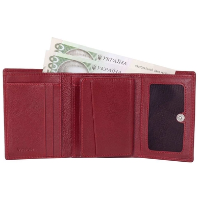 Жіночий гаманець з натуральної шкіри Tony Perotti Cortina 5063 rosso (червоний)