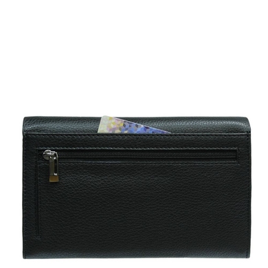 Жіночий шкіряний гаманець Tony Perotti 11048 Timone nero (чорний)