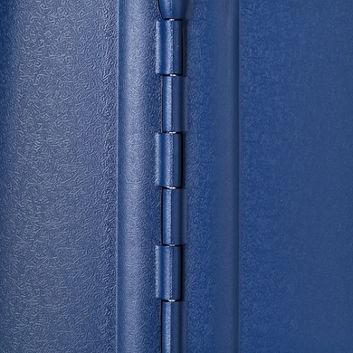 Чемодан из полипропилена 4-х колесах Roncato Light 500712 (средний), 5007-83-Темно-синий