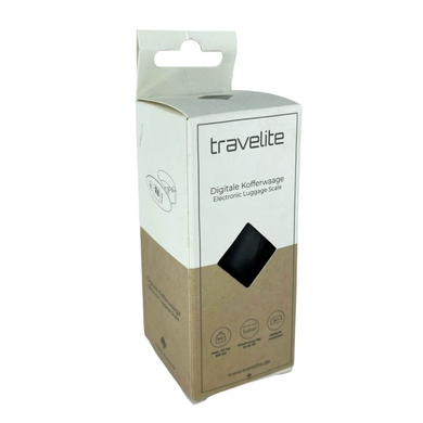 Ваги для зважування валіз Travelite TL000190-01 чорного кольору, Чорний