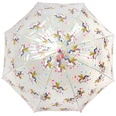 Парасолька-тростина дитяча Fulton Funbrella-4 C605 Bella The Unicorn (Единорожки)