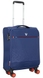 Чемодан текстильный на 4-х колесах Roncato Crosslite 414873 синий (малый) с расширением