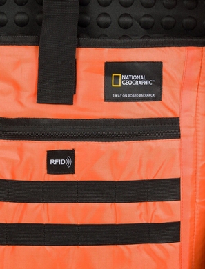 Рюкзак-сумка з відділенням для ноутбука до 15" National Geographic Hibrid N11801 чорний