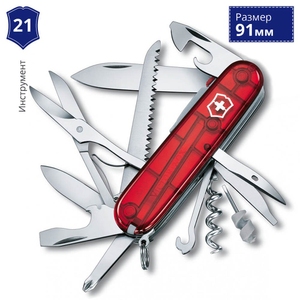 Складной нож Victorinox Huntsman Lite 1.7915.T (Красный)