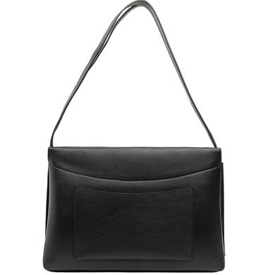 Жіноча сумка Mattioli 066-21C з натуральної італійської шкіри чорного кольору, Чорний