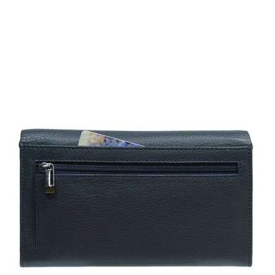 Жіночий шкіряний гаманець Tony Perotti 11048 Timone navy (темно-синій)