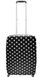 Чехол защитный для малого чемодана из неопрена Жаккард Горох S 8003-0407, 800-черно-белый горох