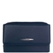 Средний кожаный кошелек Eminsa из зернистой кожи ES2157-18-19 темно-синий