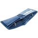 Мужское горизонтальное портмоне из натуральной кожи Tony Perotti Viasorte 534 navy (синий), Темно-синий