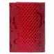 Обложка на автодокументы с отделением для купюр Karya 095-019, Красный с черным