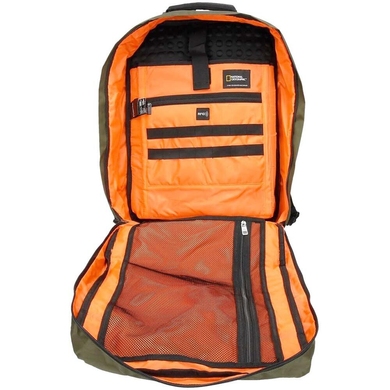 Рюкзак-сумка з відділенням для ноутбука до 15" National Geographic Hibrid N11801 хакі