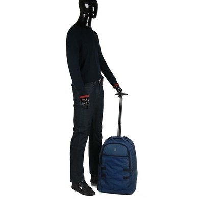 Рюкзак на колесах з відділенням для ноутбука до 16" Victorinox Vx Sport Wheeled Cadet Vt602713 Blue