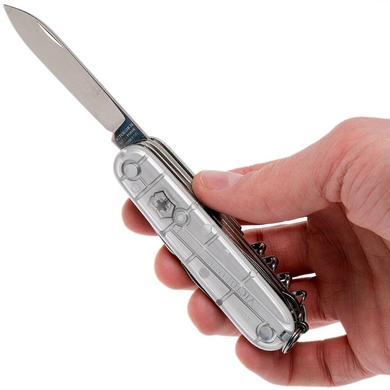 Складной нож Victorinox Huntsman NEW 1.3713.T7B1 (Серебристый)