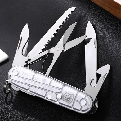 Складной нож Victorinox Huntsman NEW 1.3713.T7B1 (Серебристый)