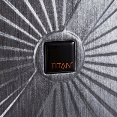 Чемодан Titan TRIPORT из поликарбоната на 4-х колесах 815406 (малый), 8154Ti-04 Anthracite