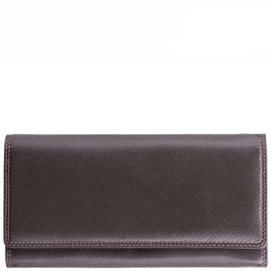 Жіночий гаманець з натуральної шкіри з RFID Visconti Heritage Buckingham HT35 Chocolate