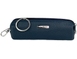Кожаная ключница Eminsa с кольцом на цепочке для ключей ES1549-37-19 синяя