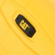 Чемодан из 100% поликарбоната на 4-х колесах CAT TANK 83381 (средний) , Жёлтый