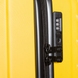 Валіза з ABS пластику на 4-х колесах CAT Industrial Plate 83552 (мала), CAT-InPlate-Жовтий-217