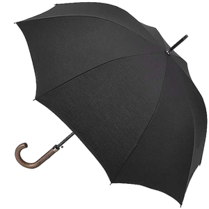 Зонт-трость унисекс Fulton Mayfair-1 G894 - Black (Черный)