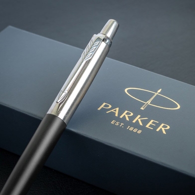 Кулькова ручка Parker Jotter 17 Bond Street Black CT BP 16 232 Чорний лак/Хром