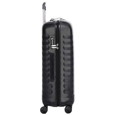 Валіза Roncato E-Lite з полікарбонату на 4-х колесах 5232/0101 Black/Black (середня)