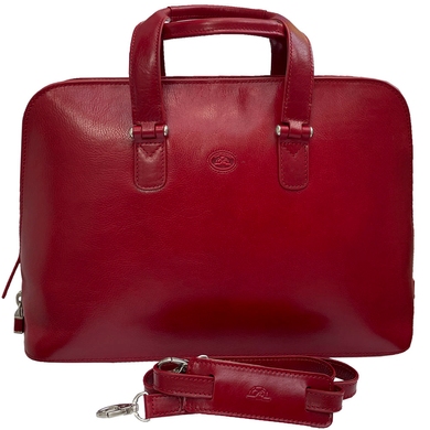 Ділова жіноча сумка Tony Perotti Italico 8149 червона, Червоний