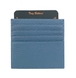 Кожаная кредитница Tony Bellucci на 8 карточек TB124-215 джинсового цвета, Натуральная кожа, Зернистая, Синий