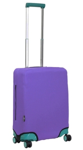Чехол защитный для малого чемодана из дайвинга S 9003-55 Фиолетовый, Фиолетовый