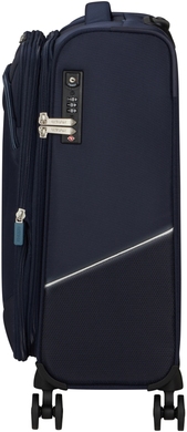 Чемодан American Tourister Summerride  текстильный на 4-х колесах ME7*004;41 Navy (малый)