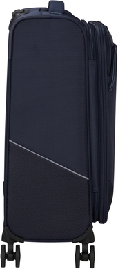 Чемодан American Tourister Summerride  текстильный на 4-х колесах ME7*004;41 Navy (малый)