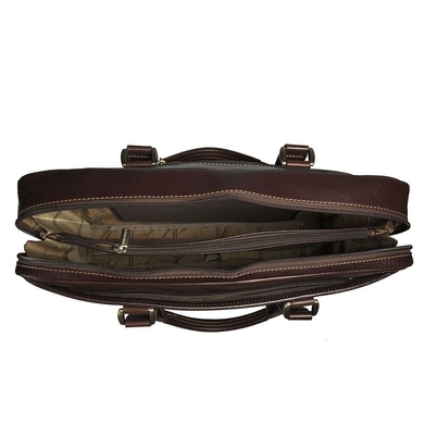 Мужская сумка-портфель Tony Perotti Tuscania 6035 moro (коричневая)