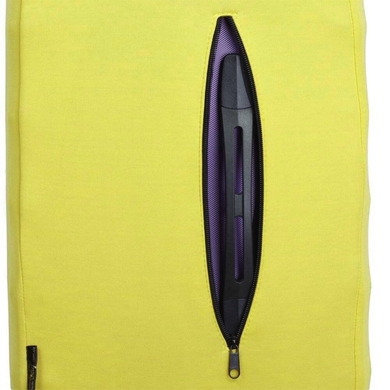 Чехол защитный для среднего чемодана из неопрена M 8002-11, 800-ярко-желтый