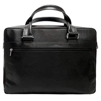 Чоловіча сумка-портфель з натуральної шкіри Tony Perotti Italico 9637-38 nero (чорний)