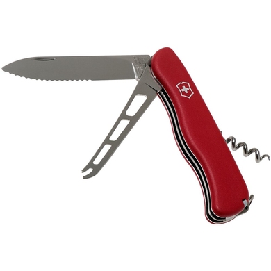 Складной нож Victorinox Cheese Knife 0.8303.W (Красный)