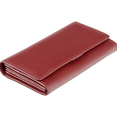 Жіночий гаманець з натуральної шкіри з RFID Visconti Heritage Buckingham HT35 Red