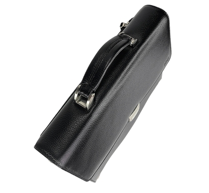 Мужской кожаный портфель Bond NON на два отдела BN1283-281 черный