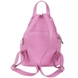 Женский рюкзак из натуральной мягкой кожи Mattioli 089-18C розовый