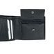 Велике портмоне без застібки з натуральної шкіри Bond NON 541-281 чорного кольору, Чорний