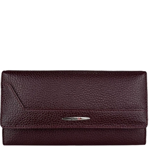 Шкіряний гаманець Eminsa на магнітах ES2188-18-6 баклажанового кольору