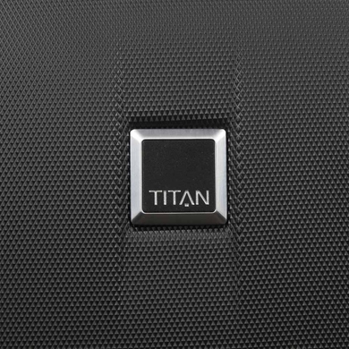 Валіза Titan Xenon 19 з полікарбонату на 4-х колесах Ti849406 (мала), 01-Xenon-Black