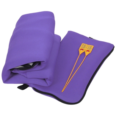 Чехол защитный для среднего чемодана из дайвинга M 9002-55 Фиолетовый, Фиолетовый