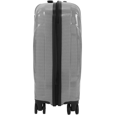 Ультралегка валіза з LAMIWEAVE пластику на 4-х колесах CAT Verve 83871 (мала), Серый - серебро