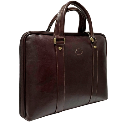 Мужская сумка-портфель из натуральной кожи Tony Perotti Italico 9738-37 moro (коричневый)