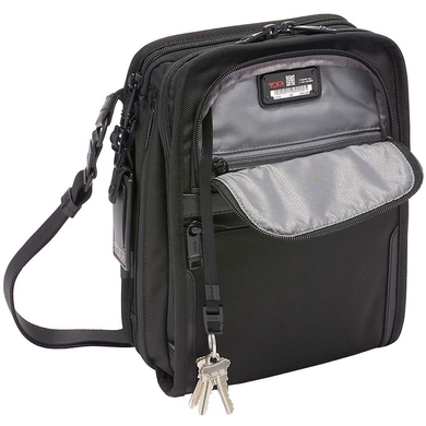 Мужская сумка Tumi Alpha 3 Organizer Travel Tote 02203116D3 Black, TumiAlpha3-Black