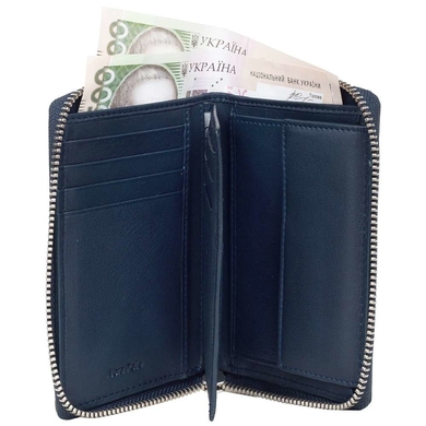 Жіночий шкіряний гаманець Tony Perotti Cortina 5086 navy (темно-синій)