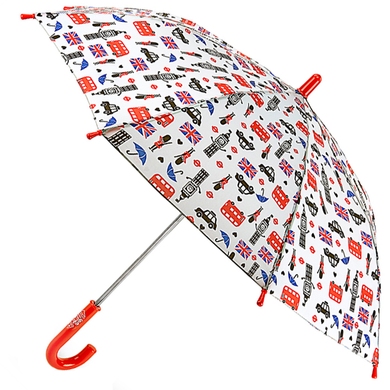 Зонт-трость детский Fulton Junior-4 C724 Little London (Маленький Лондон)